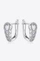 Moissanite 925 Sterling Silver Earrings Trandify Deal