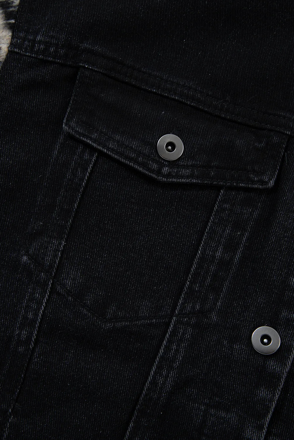 Drawstring Raw Hem Button Up Hooded Denim Jacket Trandify Deal