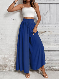 Tied High Waist Wide Leg Pants Trandify deal