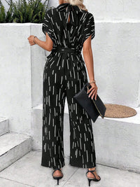Chic Tied Waist Jumpsuit – Stylish Women’s Outfit – Free Shipping USA – Trandifydeal