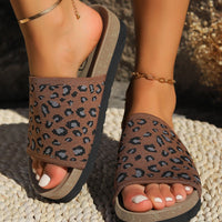 Leopard Open Toe Sandals Trandify Deal
