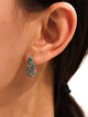 Stainless Steel Inlaid Zircon Teardrop Earrings Trandify deal