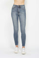 Judy Blue Full Size Tummy Control Contrast Wash Skinny Jeans - Trandify Deal