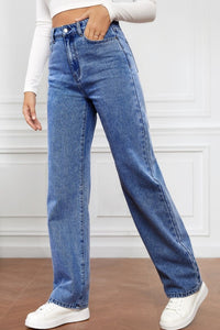 High Waist Straight Jeans Trandify deal