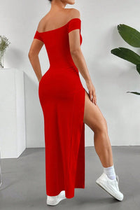 Boho Thigh Slit Long Dress – Best Dress for Women in USA