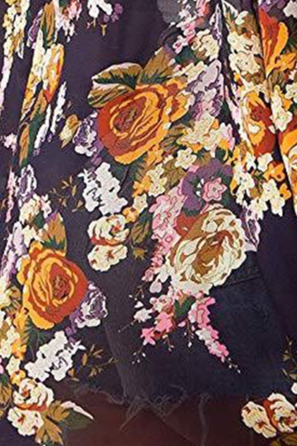 Open Front Half Sleeve Cover-Up Trandify deal