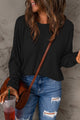 Double Take Full Size Round Neck Long Sleeve T-Shirt Trandify Deal
