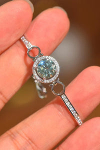 2 Carat Moissanite Platinum-Plated Bracelet Trandify deal