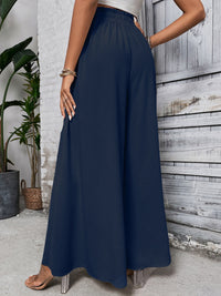 Tied High Waist Wide Leg Pants Trandify deal