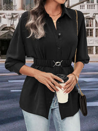 Stylish button-up shirt for women – lightweight & comfortable – add to cart now