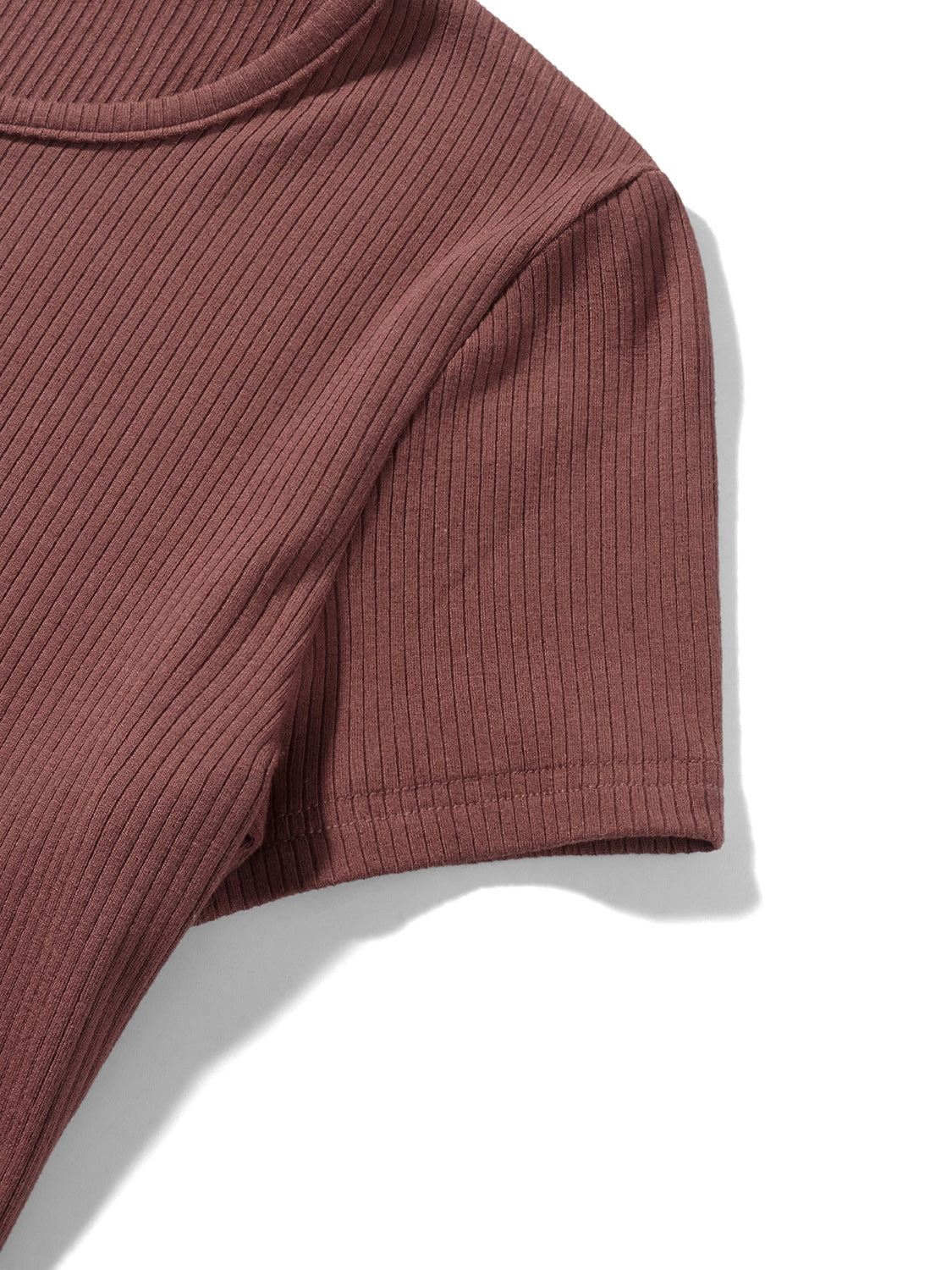 Round Neck Short Sleeve T-Shirt Trandify deal