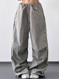 Trendy Streetwear Cargo Pants for Women – Comfort Fit & Adjustable Waist