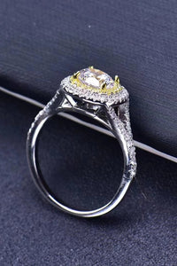 Two-Tone 1 Carat Moissanite Ring Trandify Deal