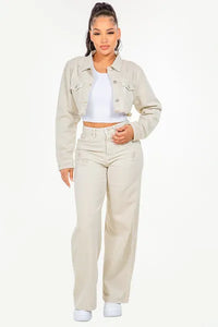 American Bazi High Waist Distressed Wide Leg Jeans for Women – Trandify Deal