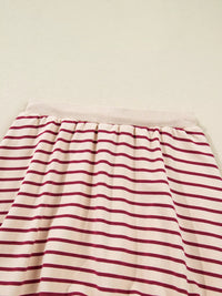 Cropped Sweater and Bubble Skirt Set | Casual Outfit Coordinated