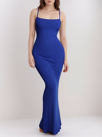 Basic Bae Built-In Shapewear Sleeveless Maxi Dress Trandify Deal