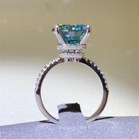 5 Carat Moissanite Zircon 925 Sterling Silver Ring Trandify Deal