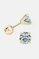 2 Carat Moissanite 925 Sterling Silver Stud Earrings Trandify Deal