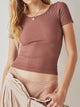 Round Neck Short Sleeve T-Shirt Trandify deal