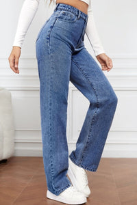 High Waist Straight Jeans Trandify deal