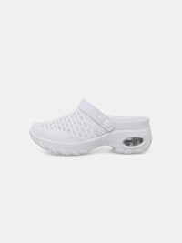Mesh Round Toe Wedge Sandals Trandify Deal