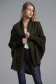 Open Front Batwing Sleeve Cardigan Trandify Deal