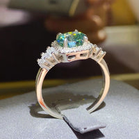 3 Carat Moissanite 925 Sterling Silver Ring Trandify Deal