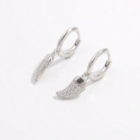 925 Sterling Silver Zircon Chili Shape Earrings Trandify deal