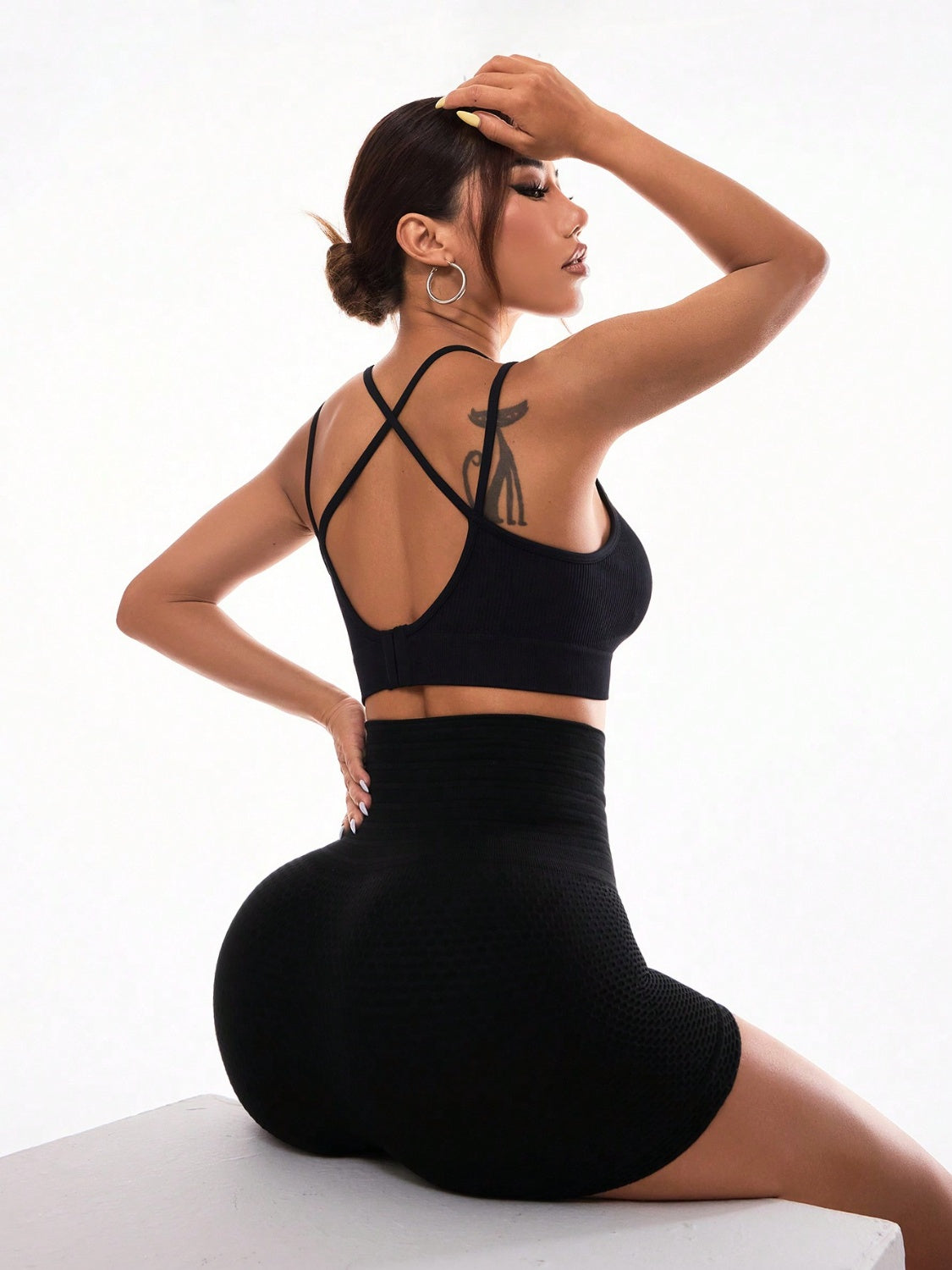 High Waist Active Shorts Trandify Deal