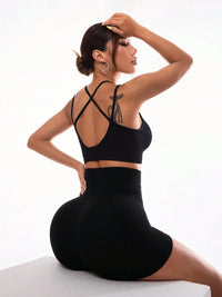 High Waist Active Shorts Trandify Deal
