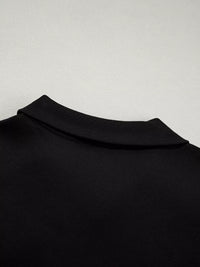 Women's Zip Up Jogger Set in Black on model showing pockets