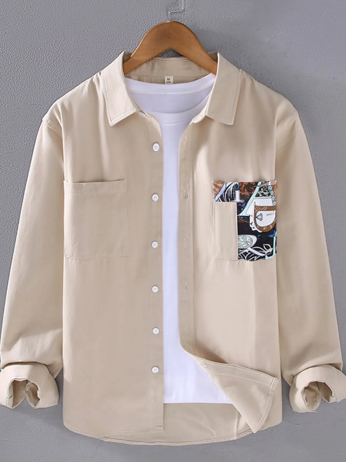 Casual & Formal Plus Size Men’s Shirt – Breathable Fabric for All-Day Wear