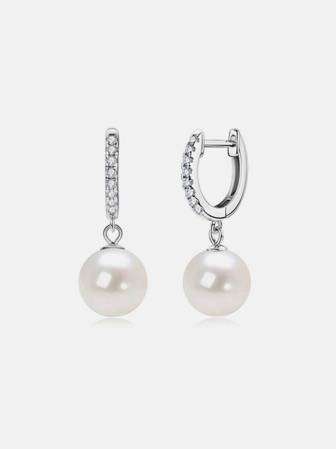 925 Sterling Silver Freshwater Pearl Earrings Trandify Deal