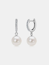 925 Sterling Silver Freshwater Pearl Earrings Trandify Deal