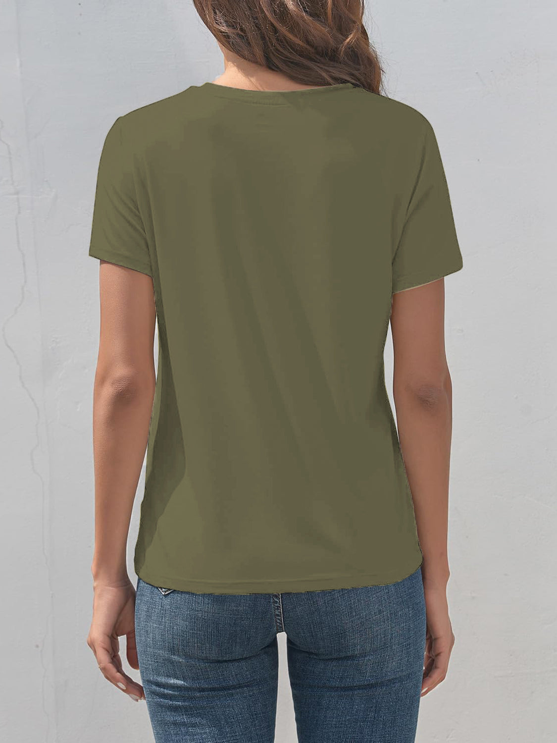 Dragonfly Graphic Round Neck Short Sleeve T-Shirt Trandify deal