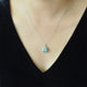 5 Carat Moissanite 925 Sterling Silver Pendant Necklace Trandify Deal