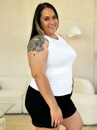 Basic Bae Full Size Round Neck Slim Tank Trandify Deal