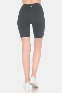 Leggings Depot Full Size High Waist Active Shorts Trandify deal