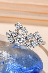 1.2 Carat Moissanite 925 Sterling Silver Ring Trandify Deal