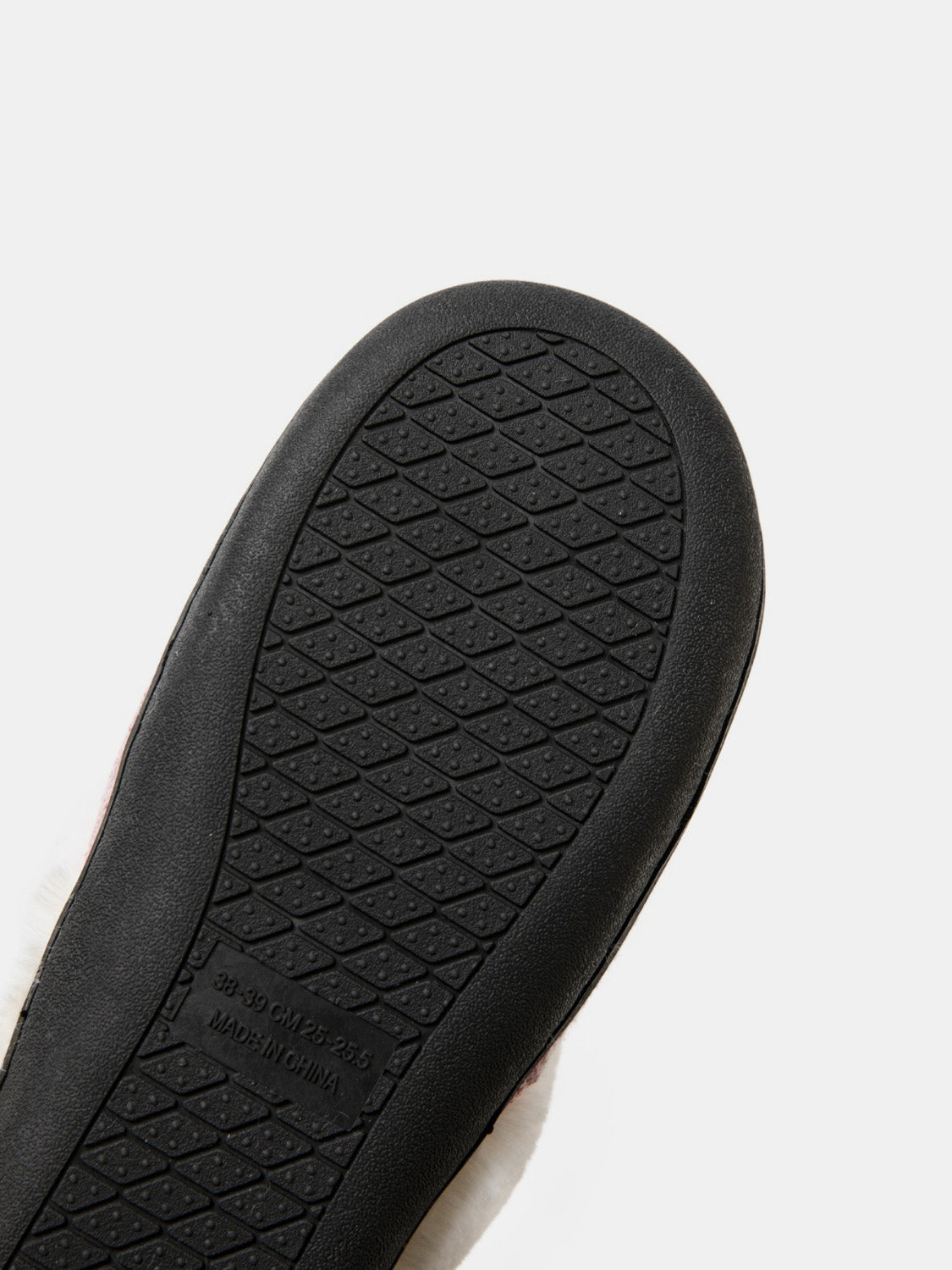 Horn Buckle Furry Texture Flat Slippers Trandify Deal