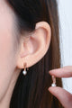 Moissanite 925 Sterling Silver Earrings Trandify Deal