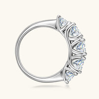 3.6 Carat Moissanite 925 Sterling Silver Ring Trandify Deal