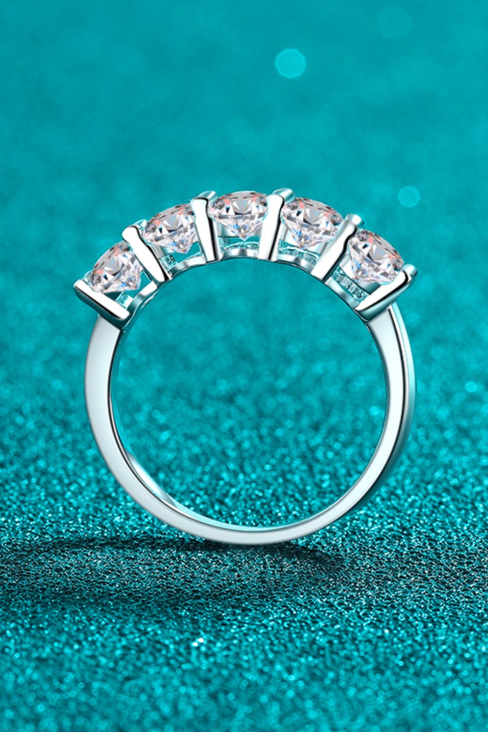 2.5 Carat Moissanite 925 Sterling Silver Ring Trandify Deal