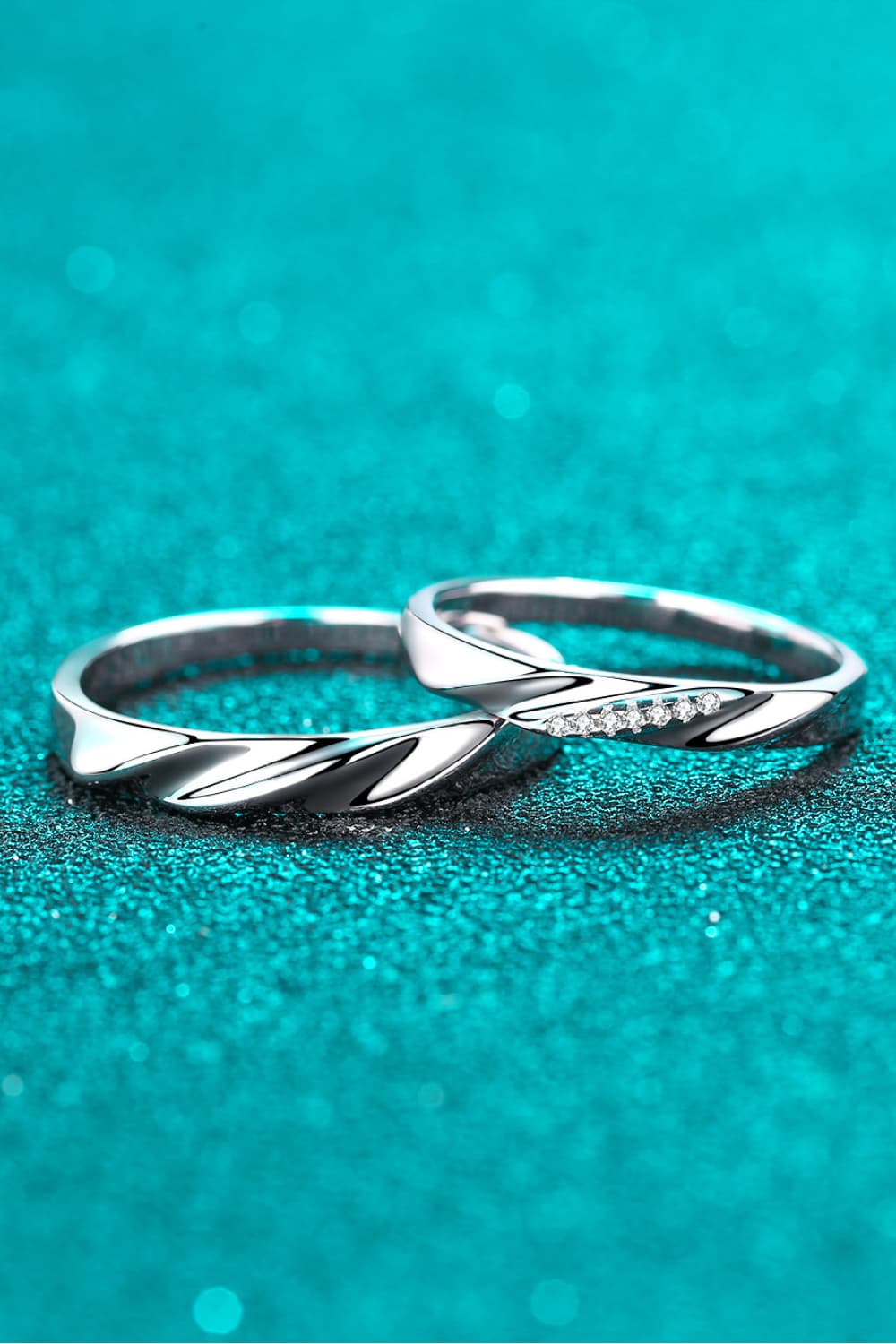 Minimalist 925 Sterling Silver Rhodium-Plated Ring Trandify Deal