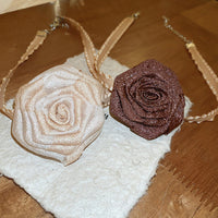 3D Rose Alloy Buckle Necklace Trandify deal