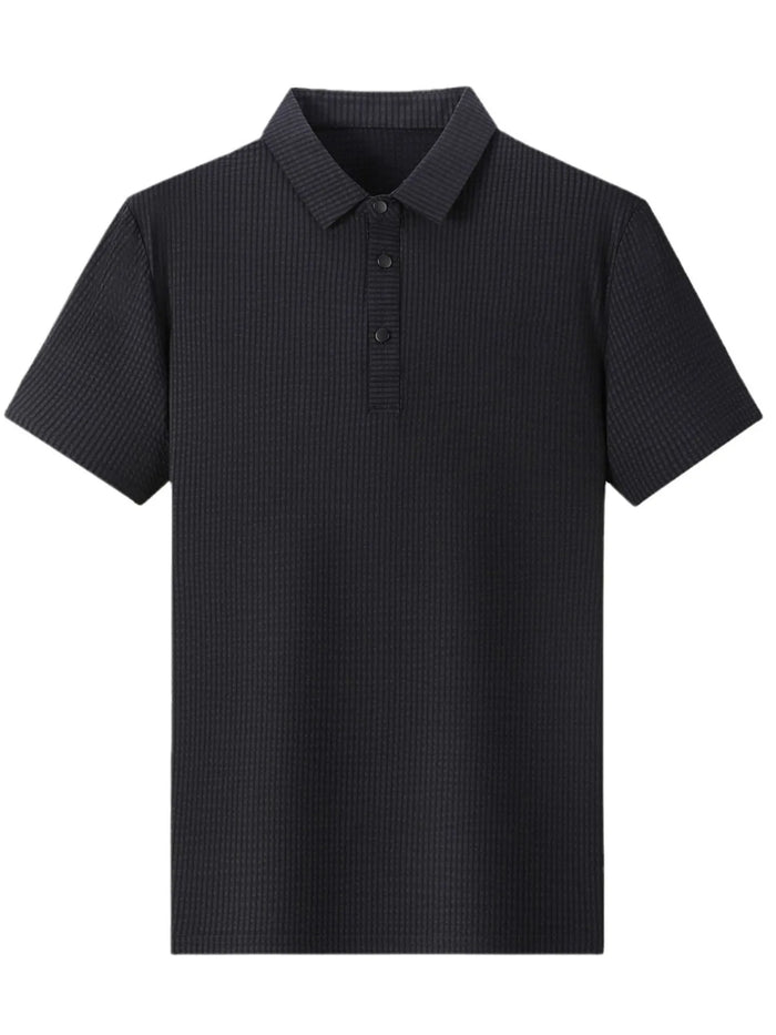 Men’s regular fit polo shirt with button detail – best price for summer shopping