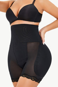 Full Size Lace Trim Shaping Shorts – Butt Lift & Tummy Control – Trandifydeal