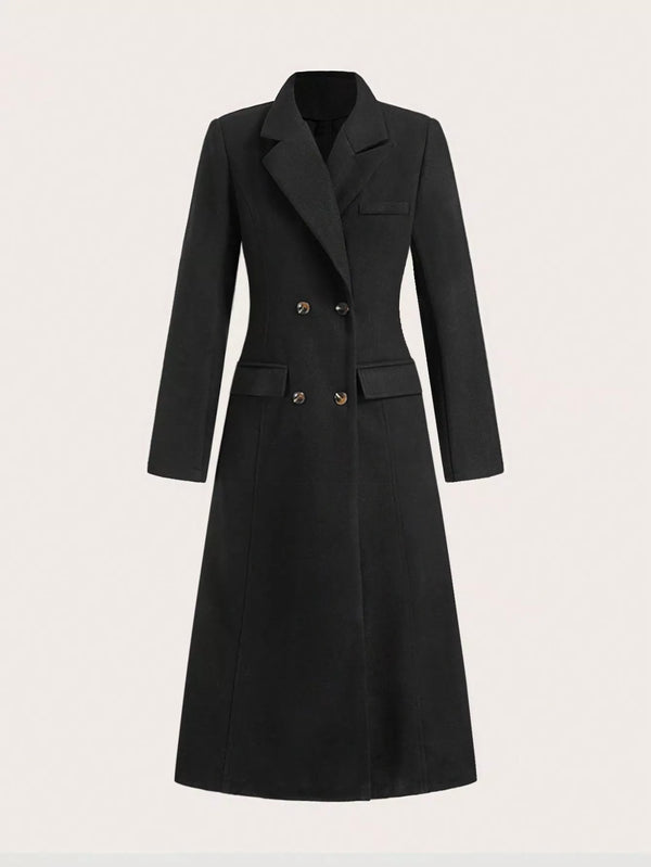 Women's Double Breasted Overcoat