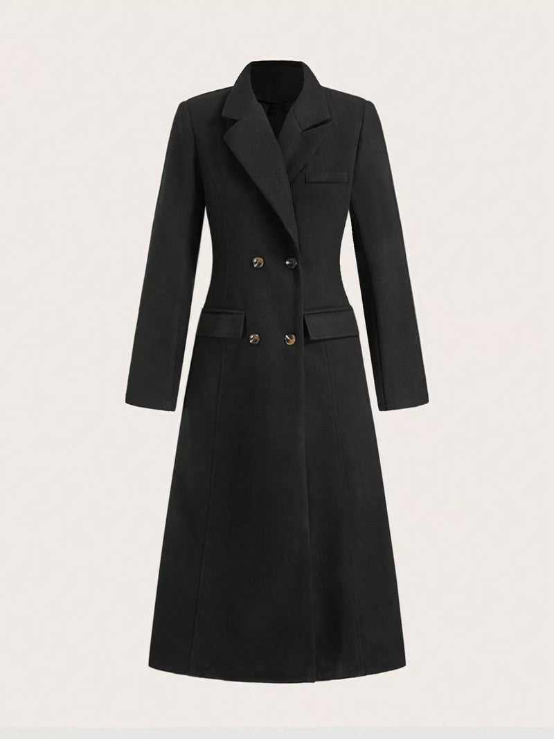 Women's Double Breasted Overcoat