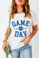 GAME DAY Round Neck Short Sleeve T-Shirt - Trandify Deal